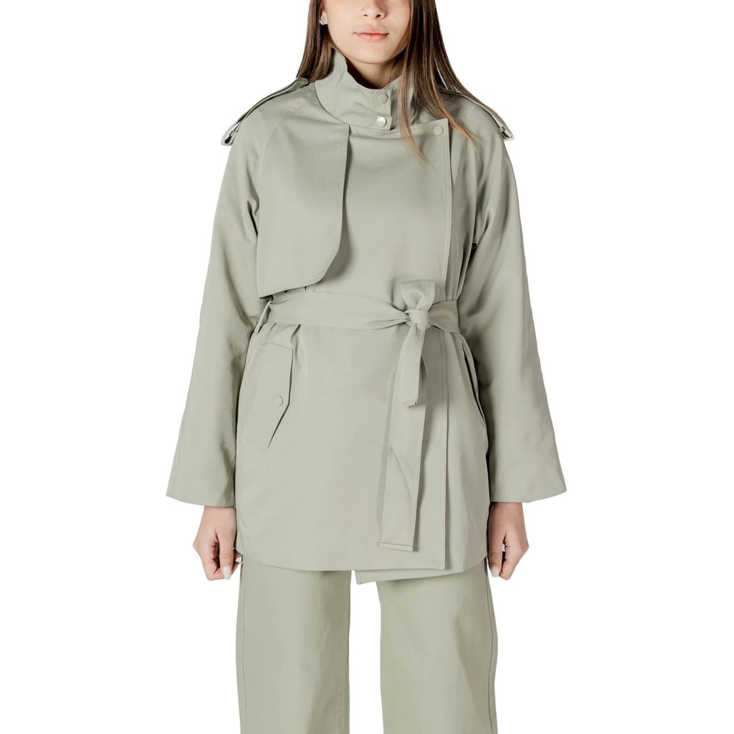 Green Cotton Parka