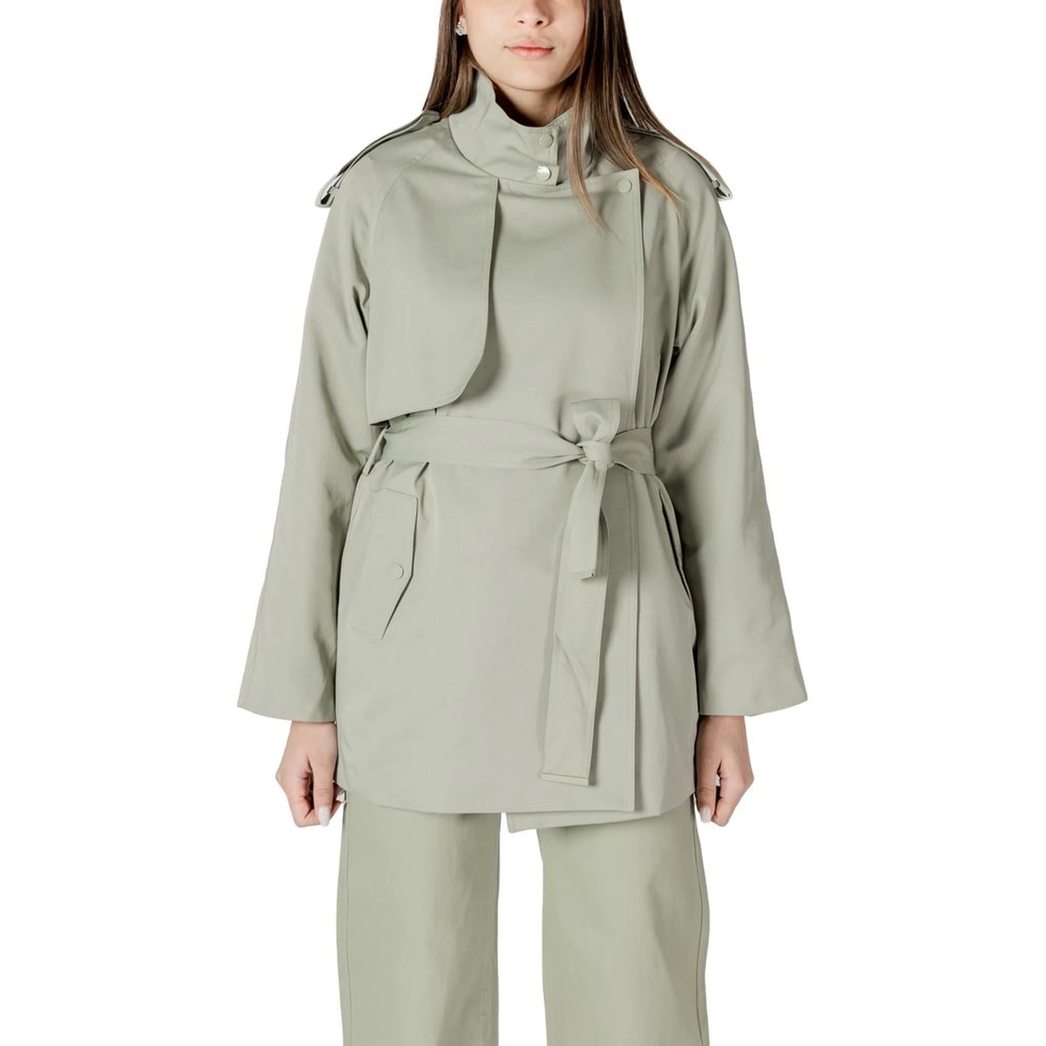 Green Cotton Parka