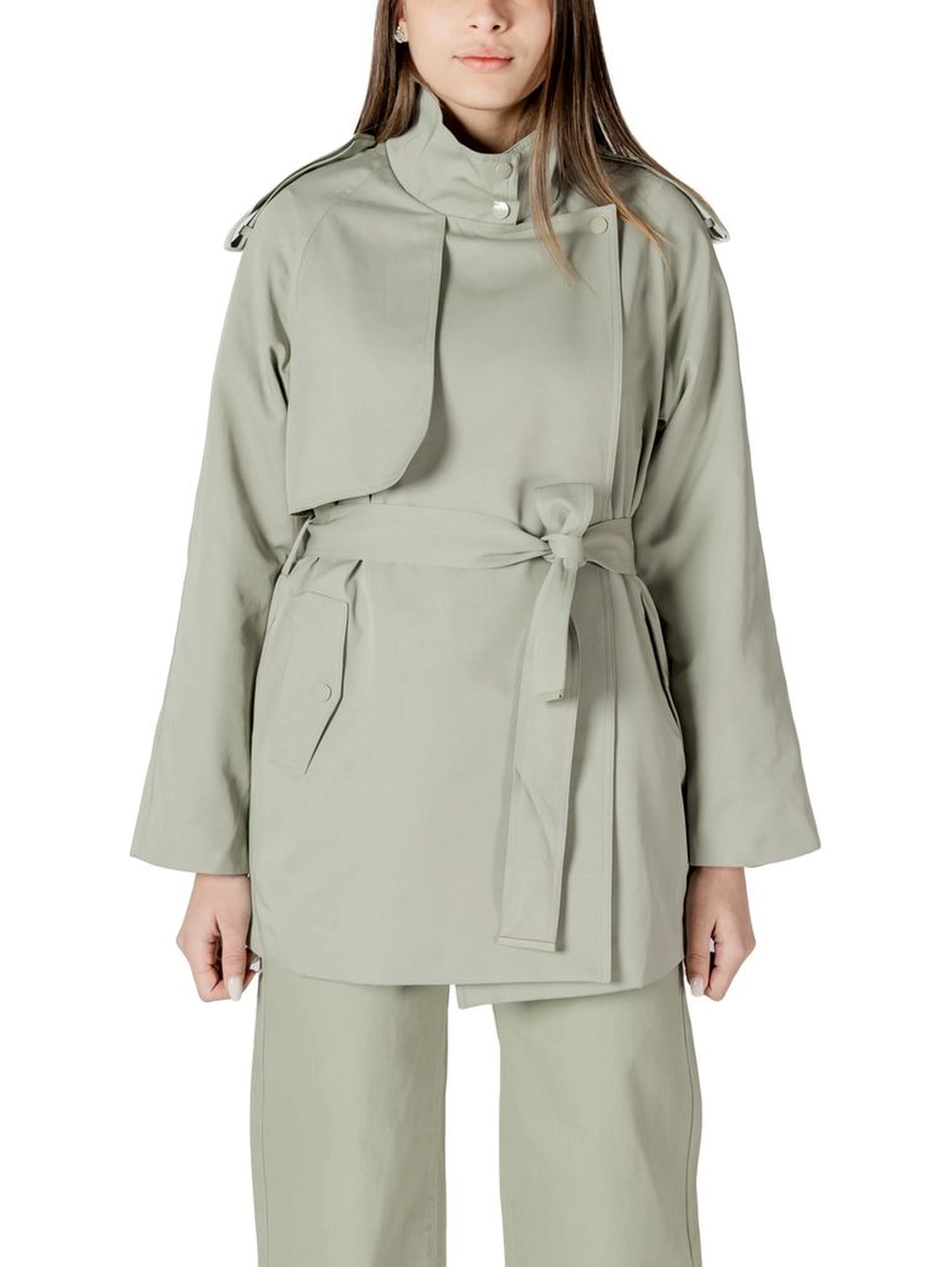 Green Cotton Parka