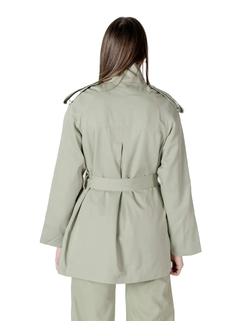 Green Cotton Parka