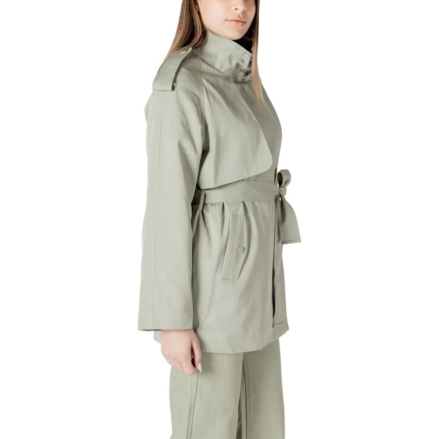 Green Cotton Parka