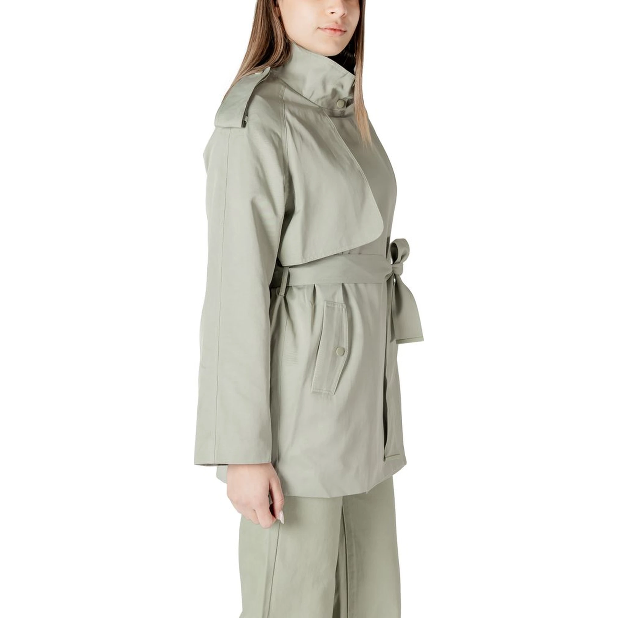 Green Cotton Parka