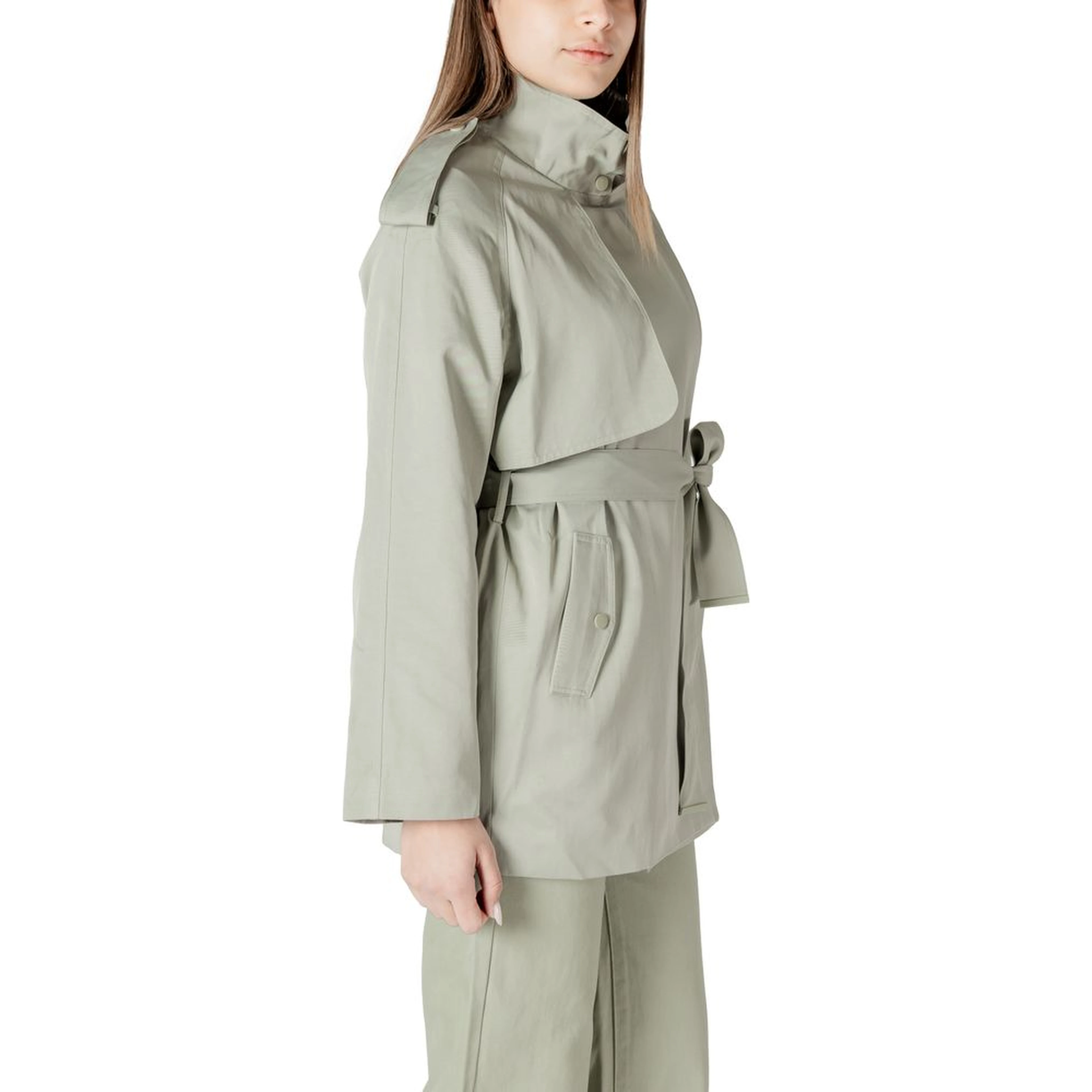 Green Cotton Parka