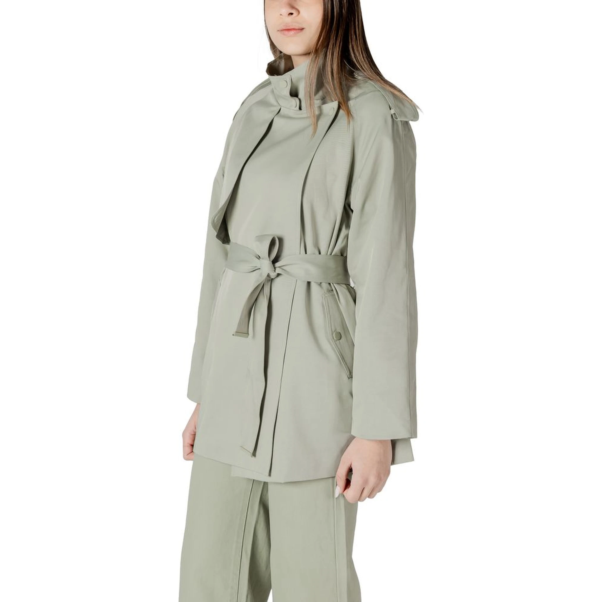 Green Cotton Parka