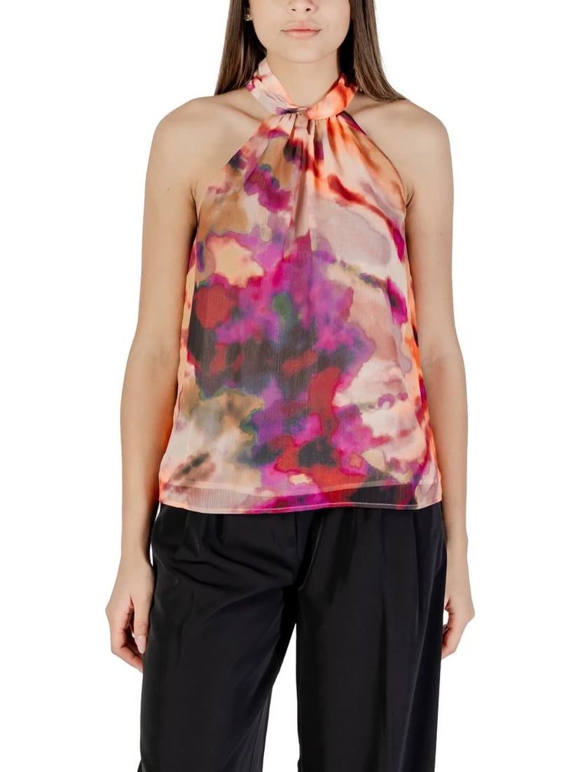 Pink Recycled Polyester Blouse