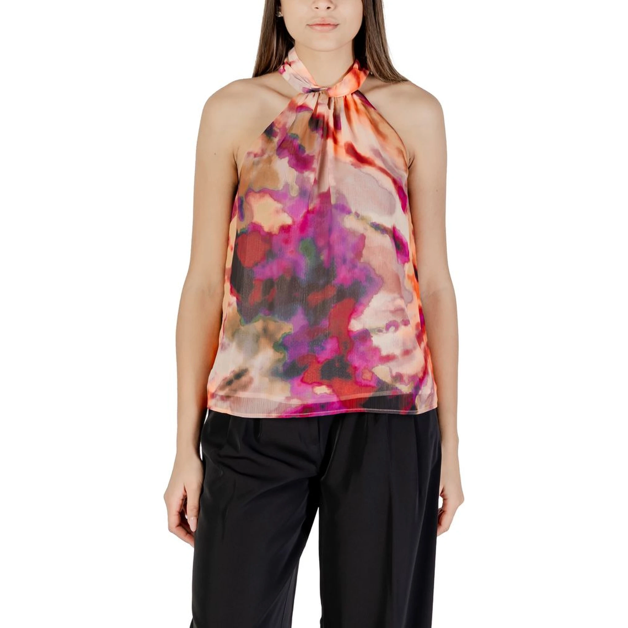 Pink Recycled Polyester Blouse