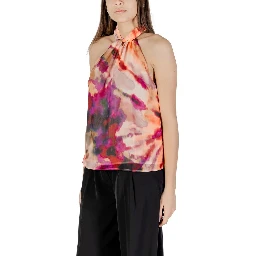 Pink Recycled Polyester Blouse