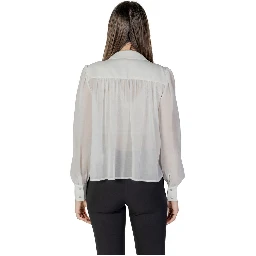 White Polyester Blouse