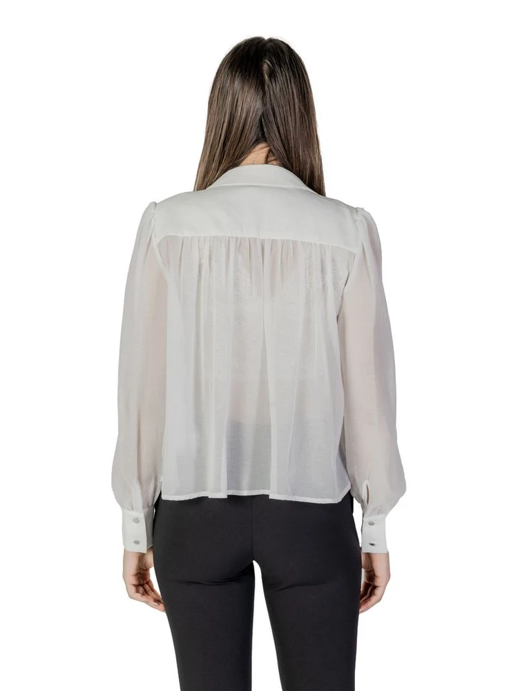 White Polyester Blouse alternative