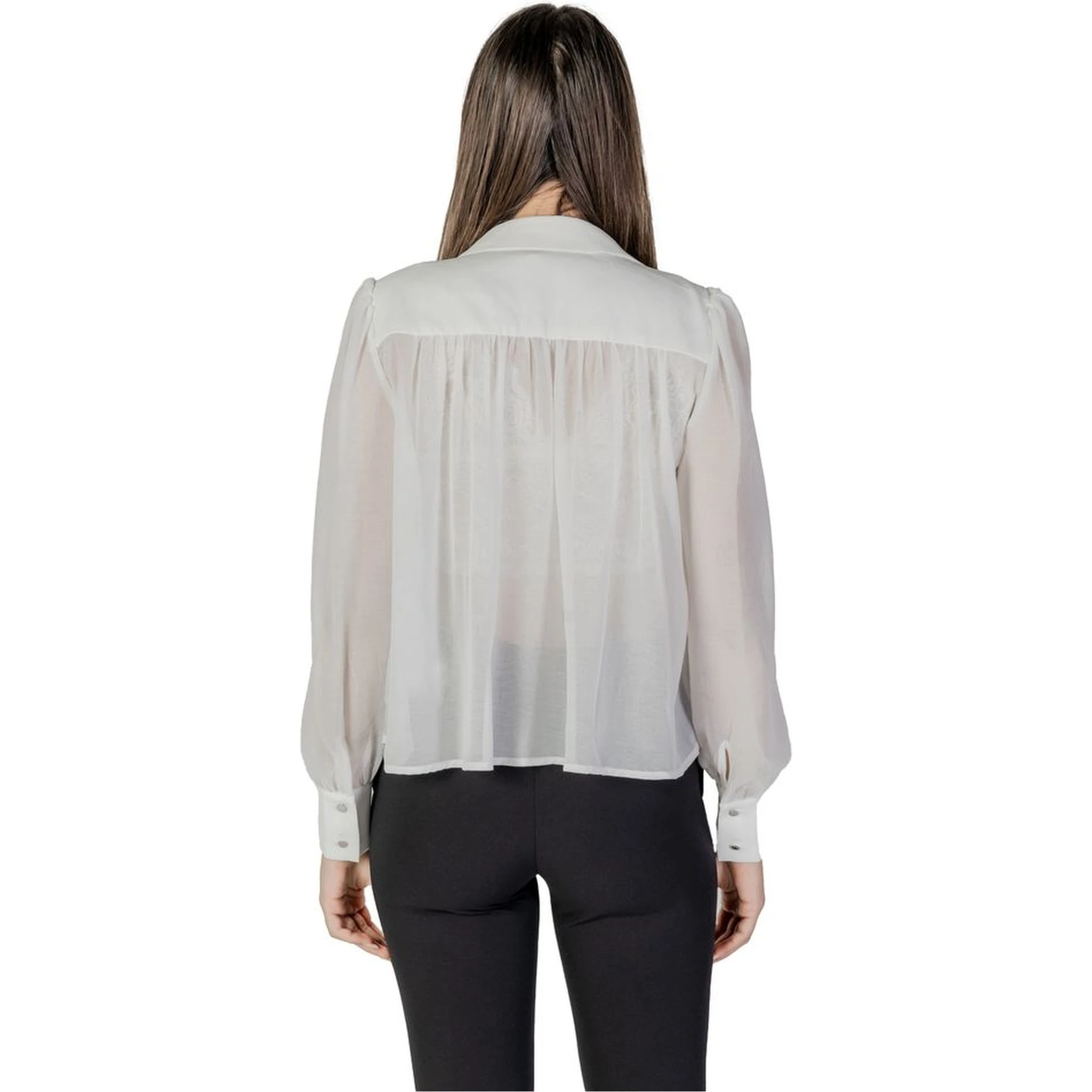 White Polyester Blouse