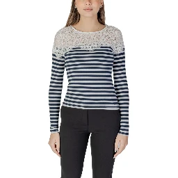 تيشيرت أبيض بأكمام طويلة مصنوع من البوليستر المعاد تدويره