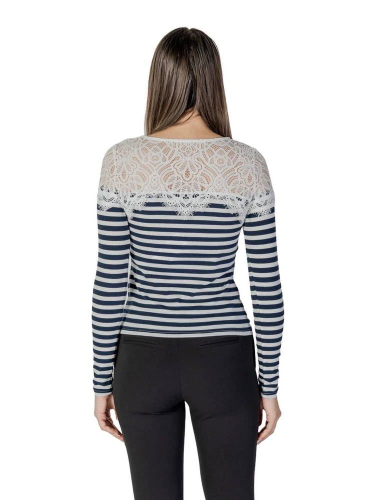 White Recycled Polyester Long Sleeve T-Shirt alternative