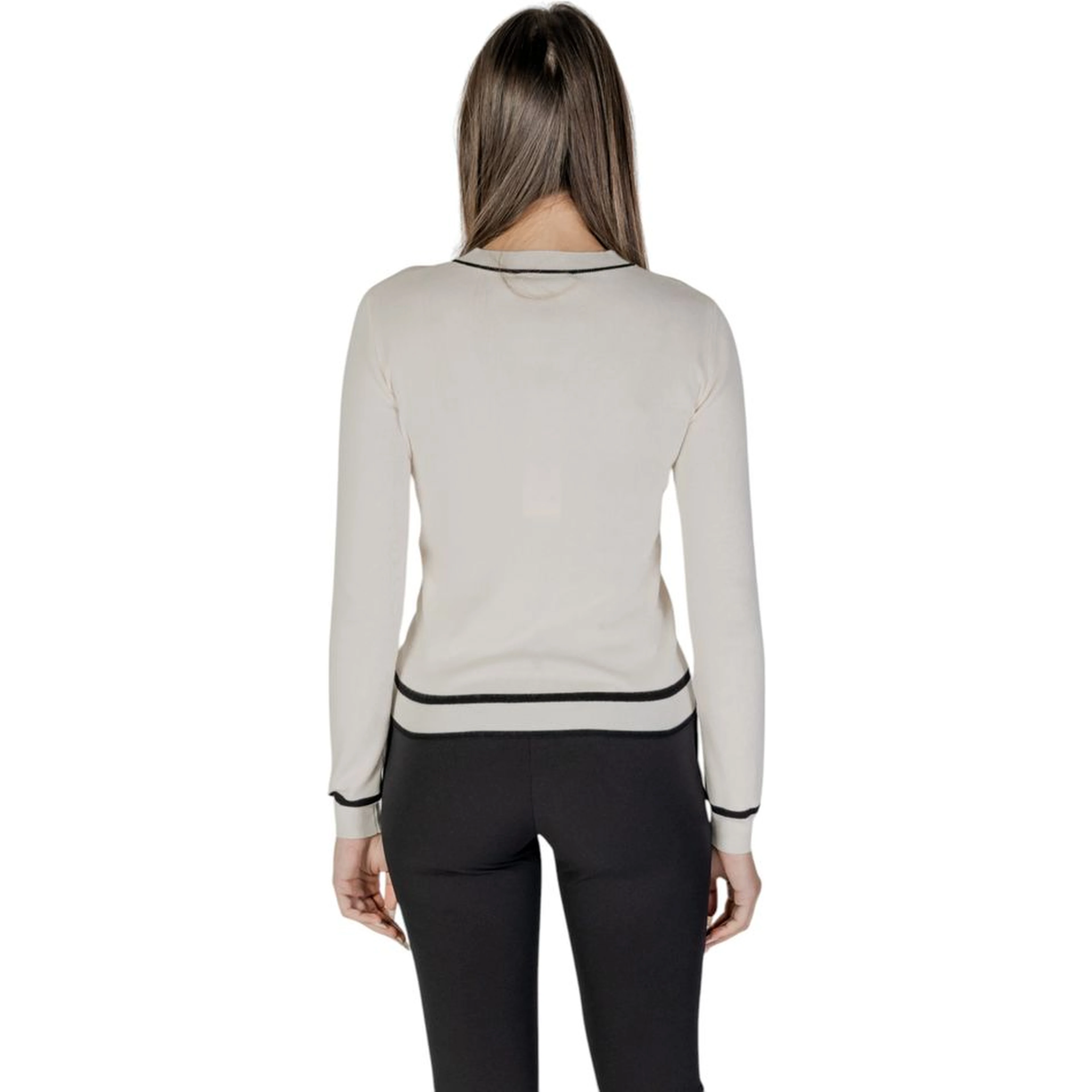 Cream Viscose Cardigan