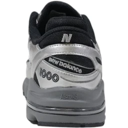 Silver Synthetic Athletic Sneakers