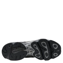 Silver Synthetic Athletic Sneakers