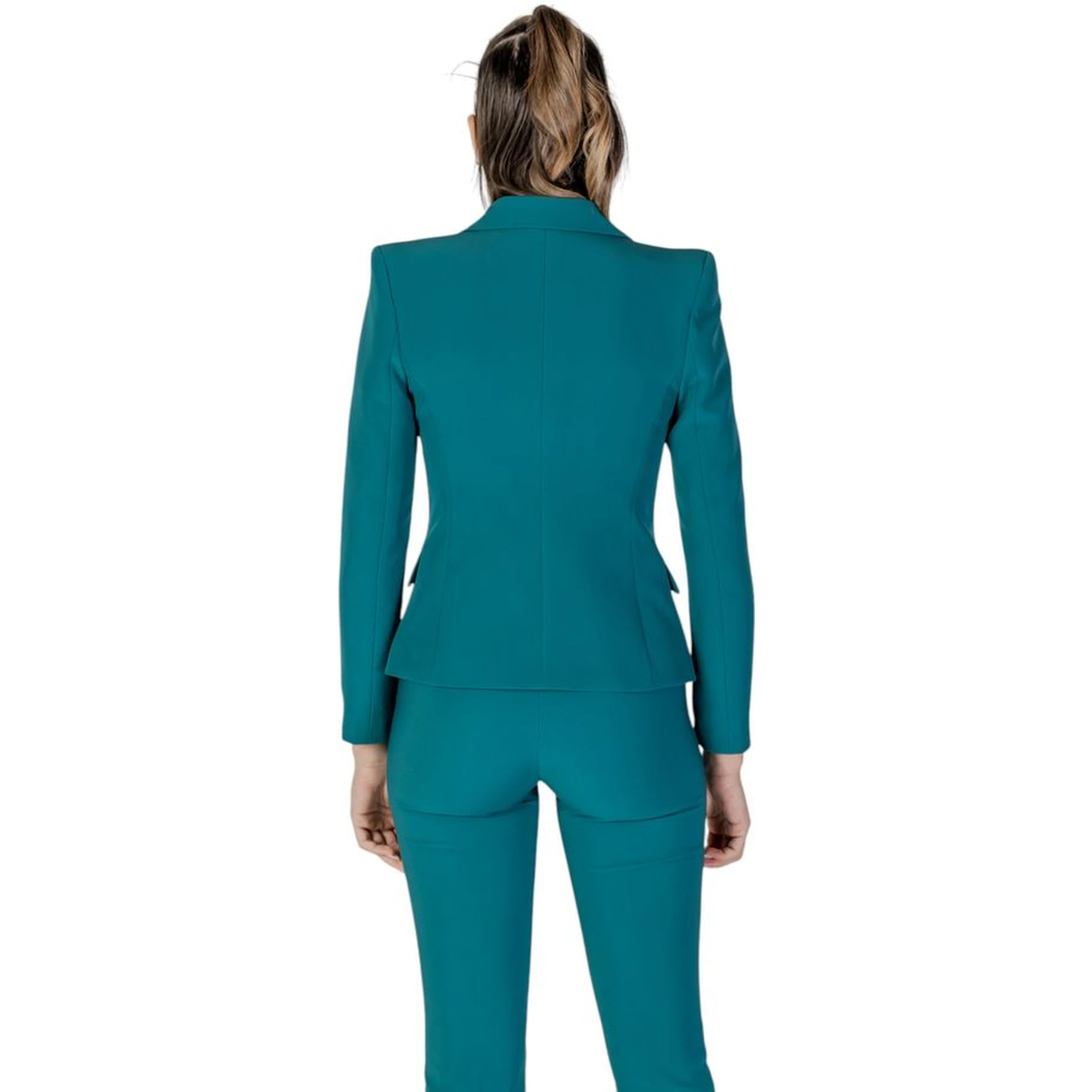 Black Polyester Blazer