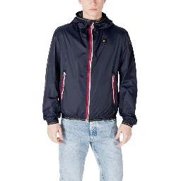 Blue Polyamide Shell Jacket