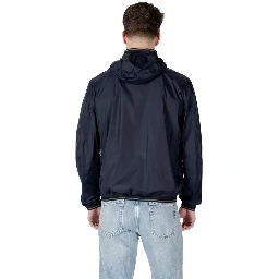Blue Polyamide Shell Jacket