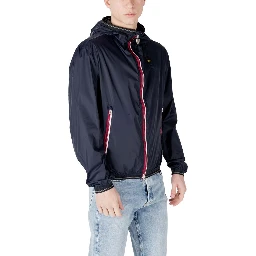 Blue Polyamide Shell Jacket