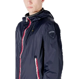 Blue Polyamide Shell Jacket