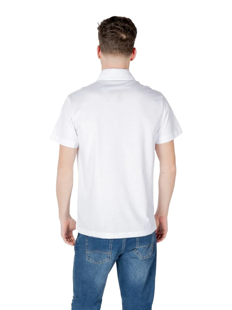 White Cotton Polo Shirt alternative