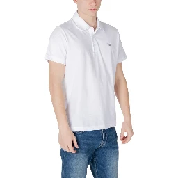 White Cotton Polo Shirt