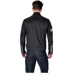 Black Polyamide Biker Jacket