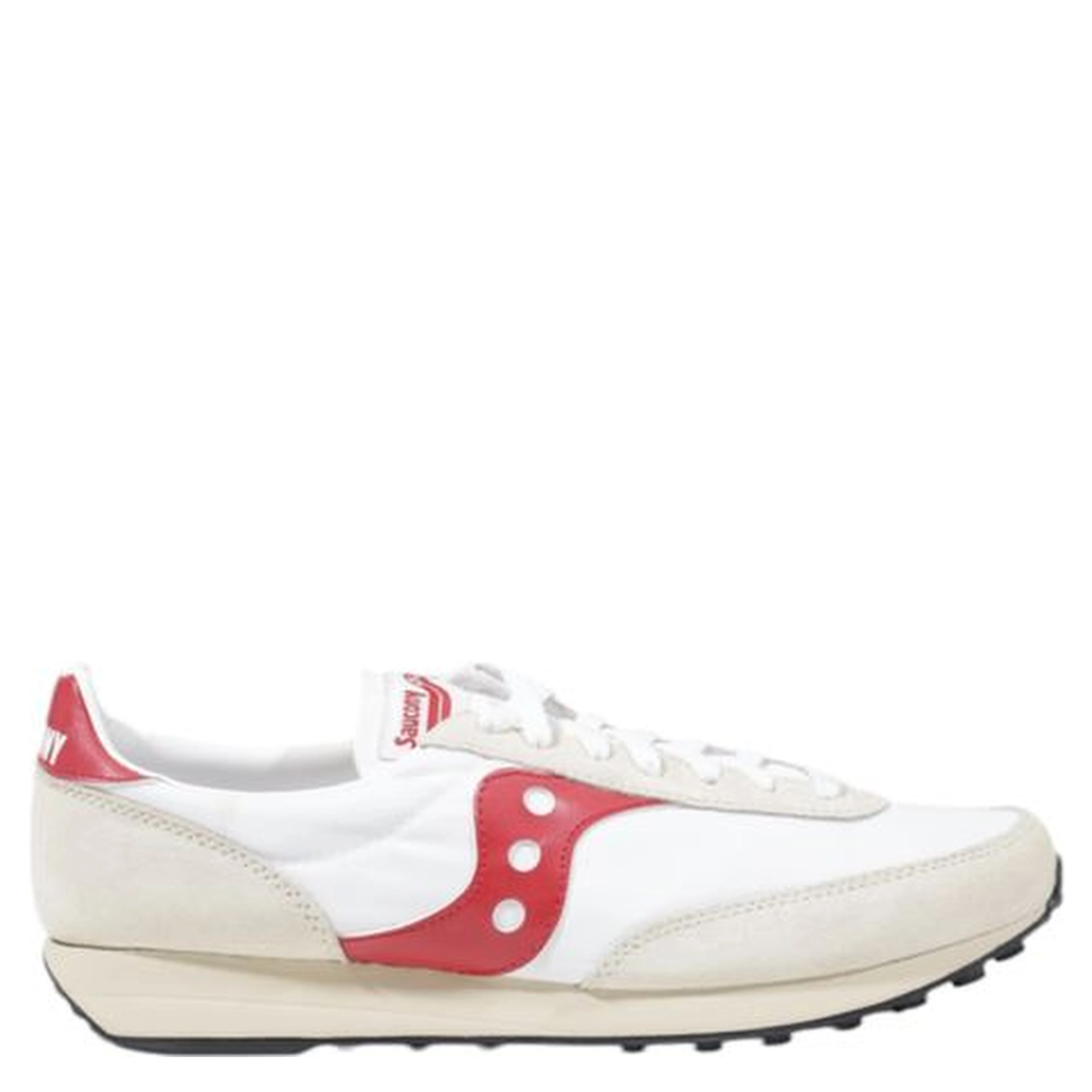 White Leather Athletic Sneakers