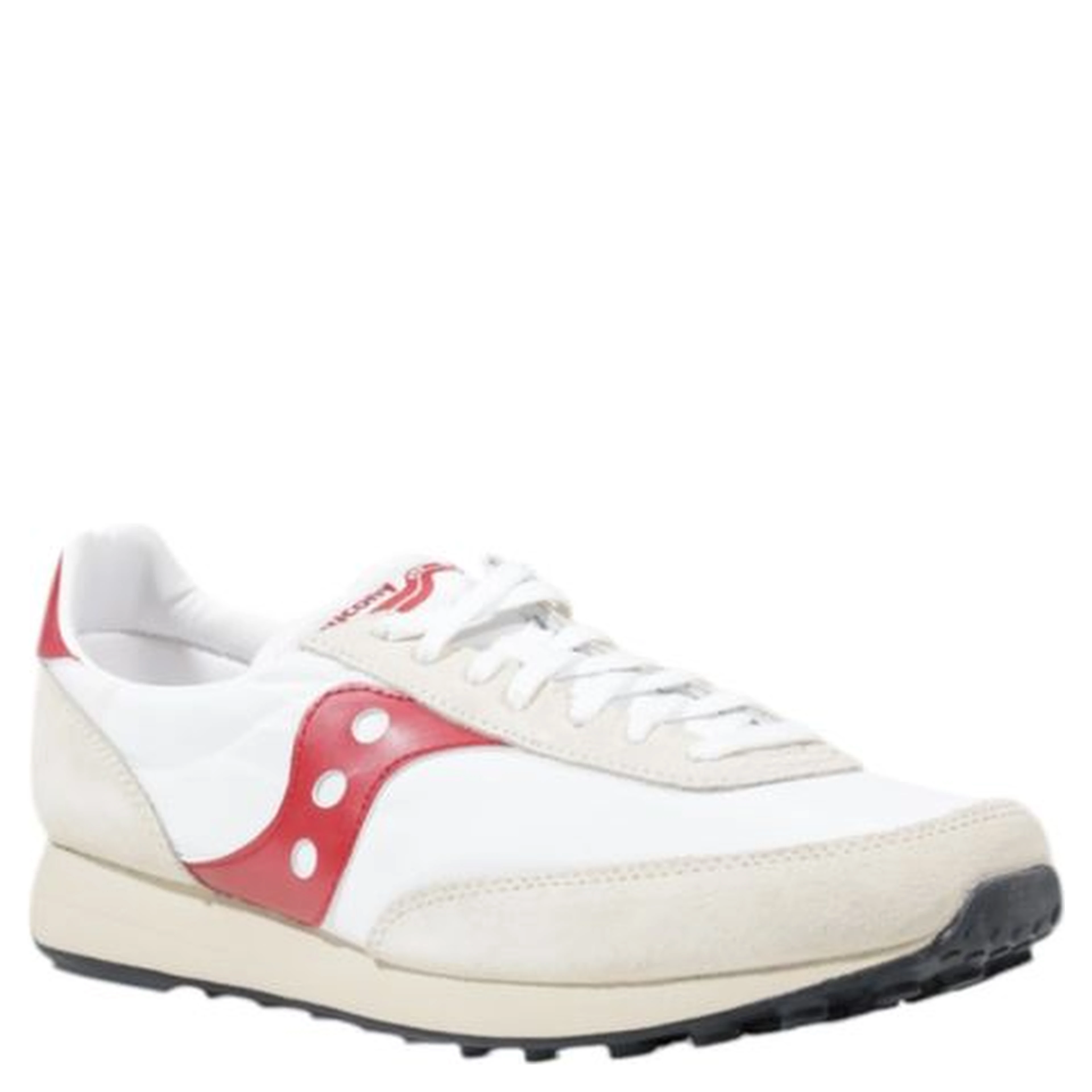 White Leather Athletic Sneakers