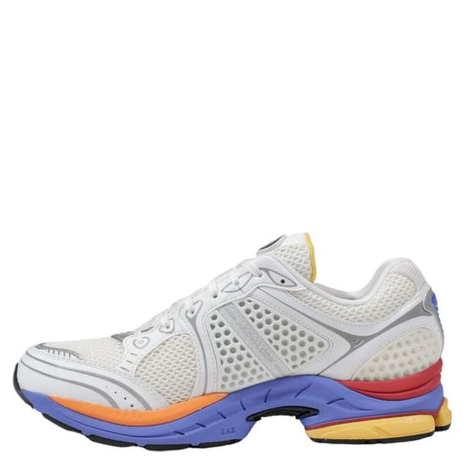 White Synthetic Sneaker