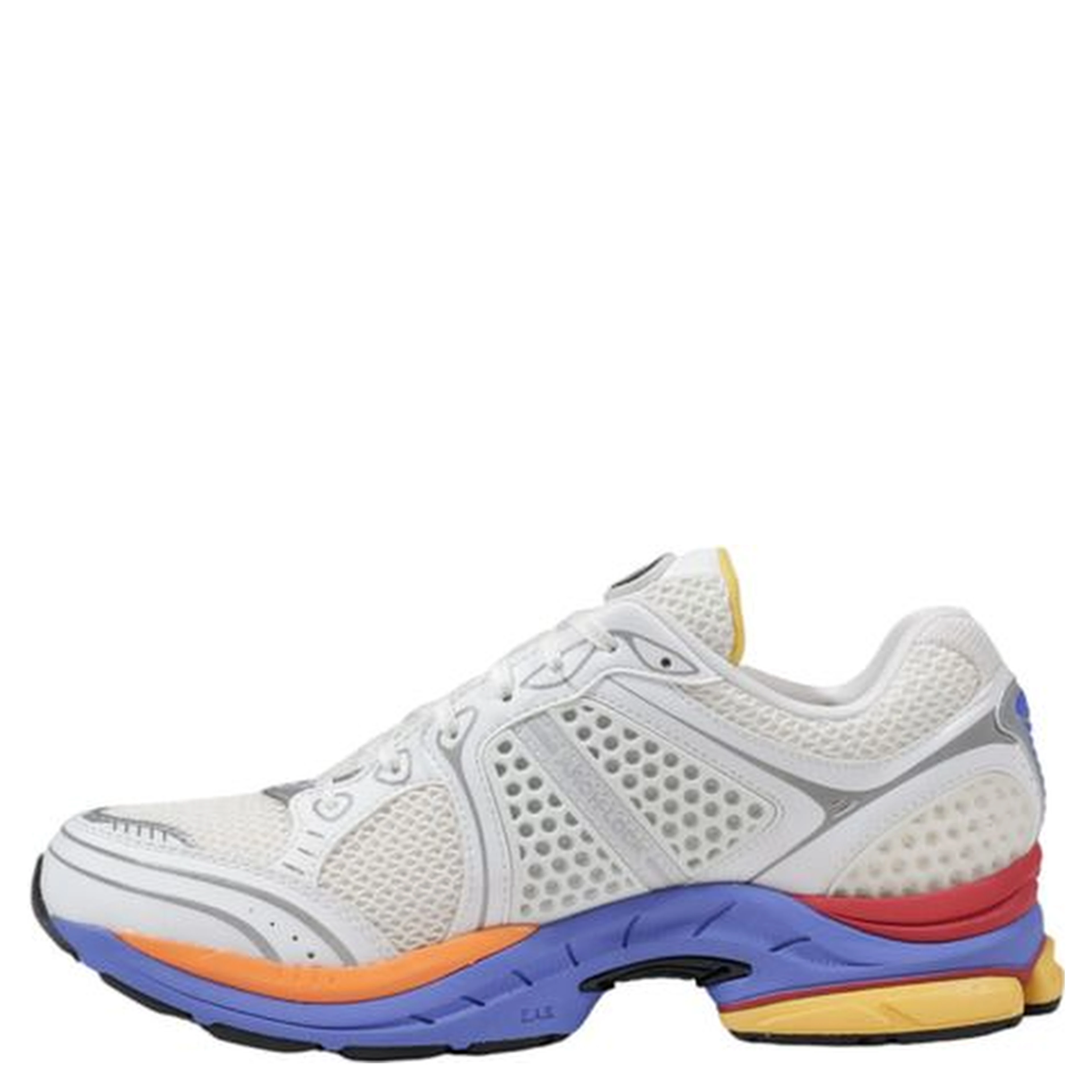 White Synthetic Sneaker