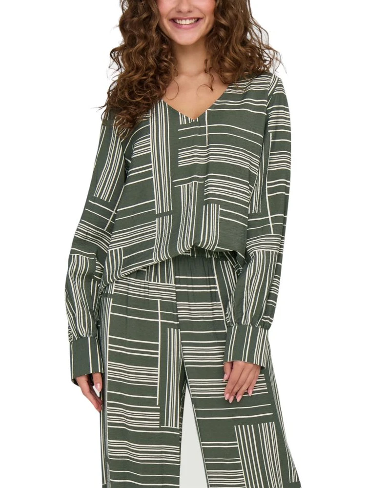 Green Viscose Blouse