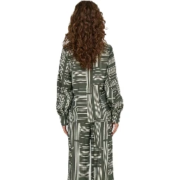 Green Viscose Blouse