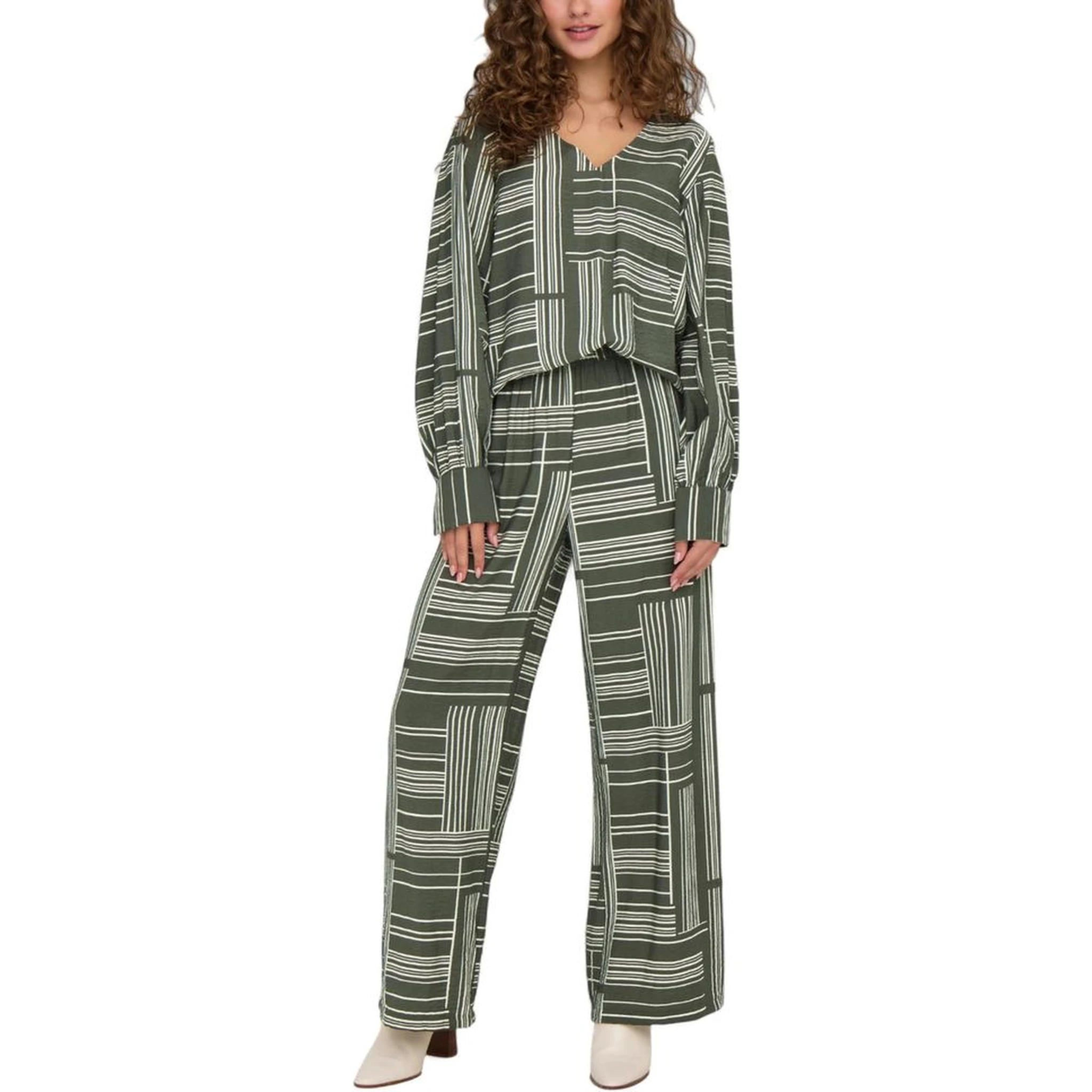 Green Viscose Blouse