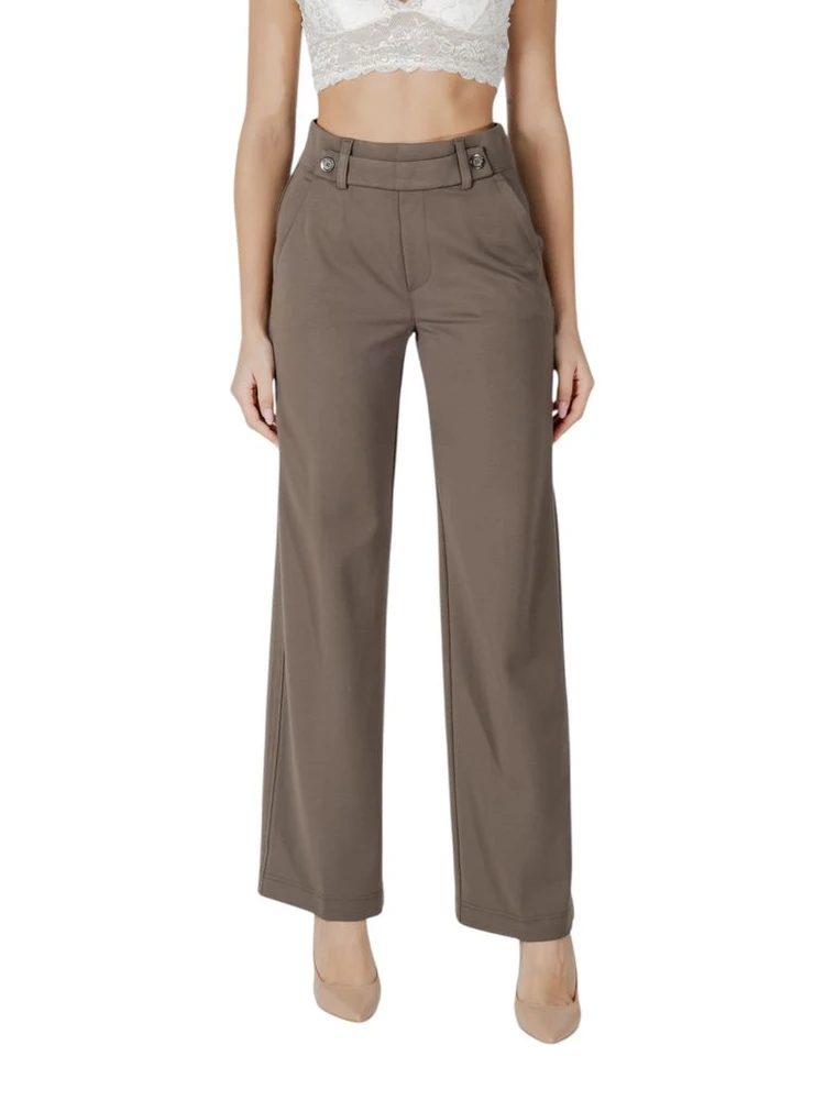 Brown Viscose Pant
