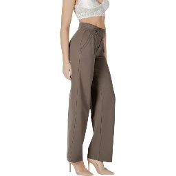 Brown Viscose Pant
