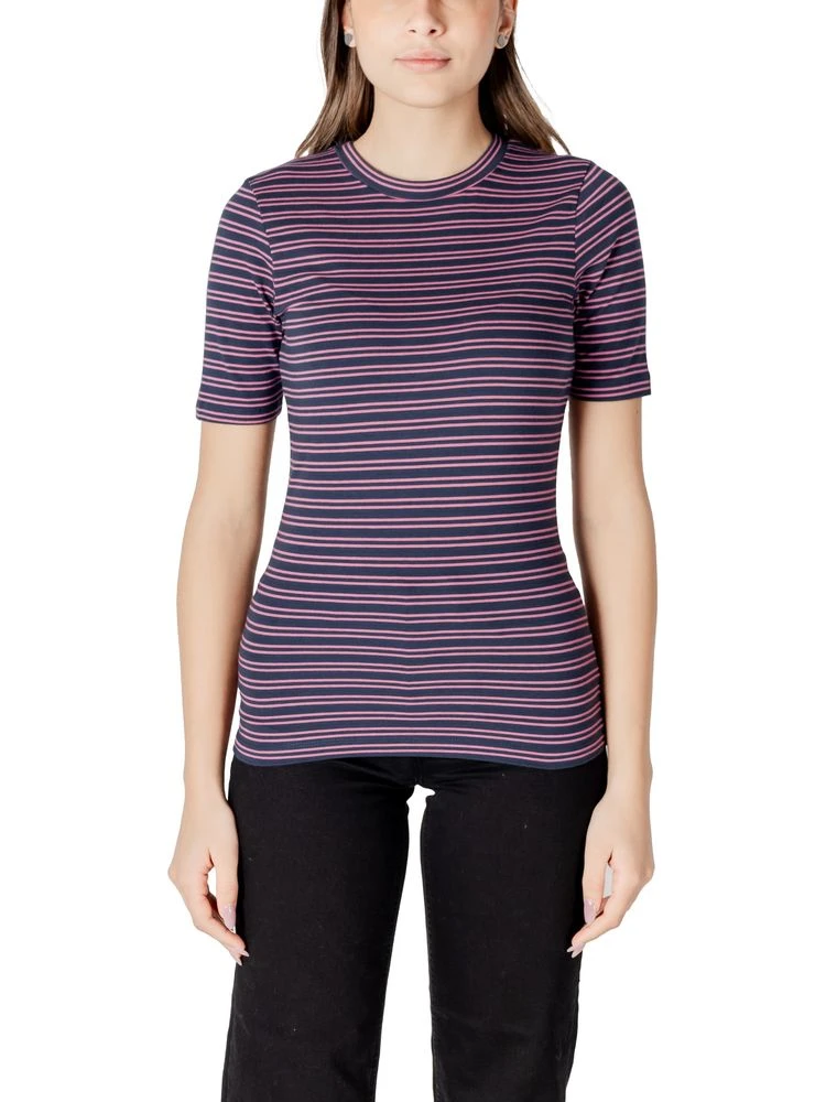 Bicolor Cotton T-Shirt