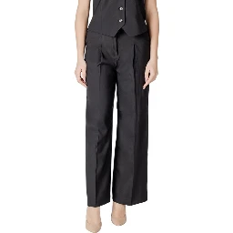 Black Polyester Pant