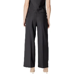 Black Polyester Pant