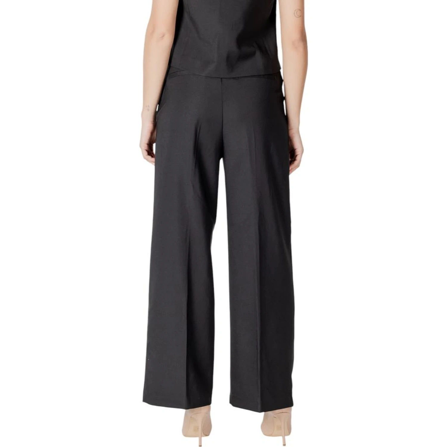 Black Polyester Pant