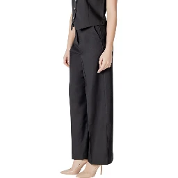 Black Polyester Pant