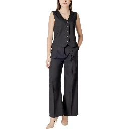 Black Polyester Pant