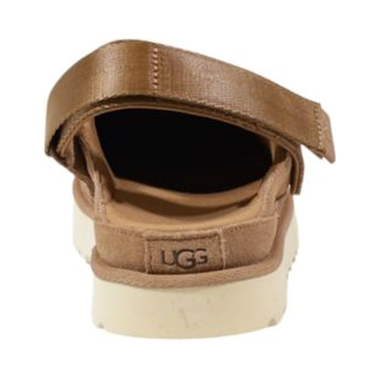 Beige Recycled Polyester Platform Pumps
