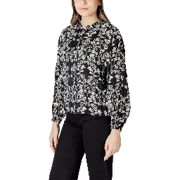 Black Viscose Blouse