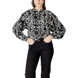 Black Viscose Blouse