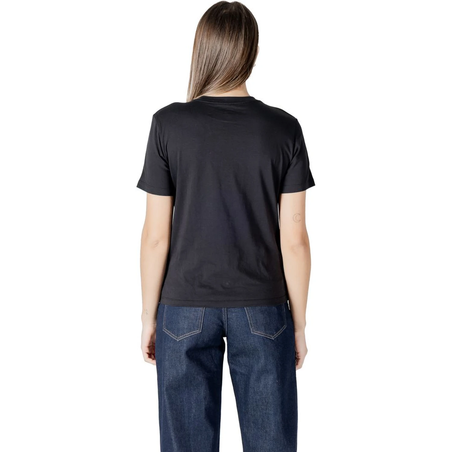 Black Cotton T-Shirt