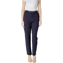 Blue Viscose Pant