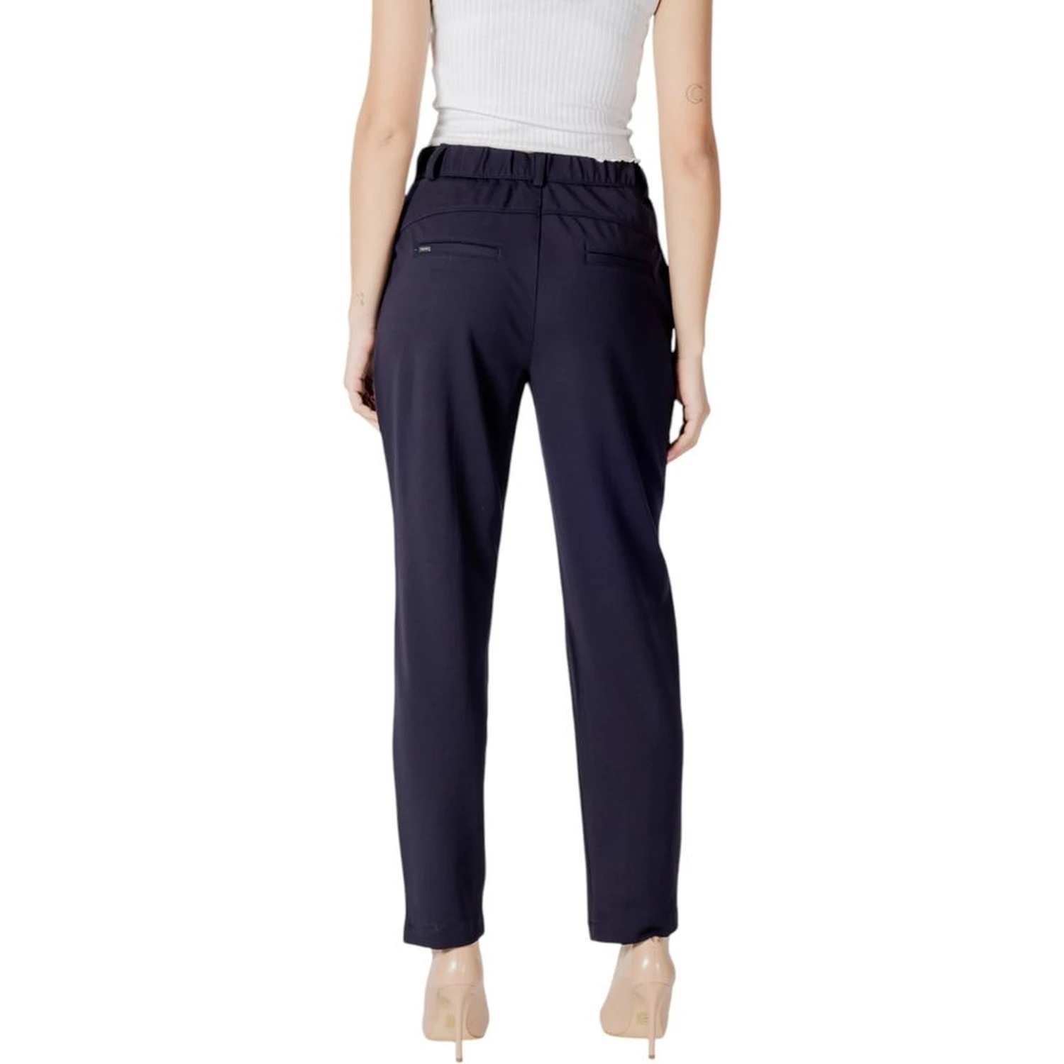 Blue Viscose Pant