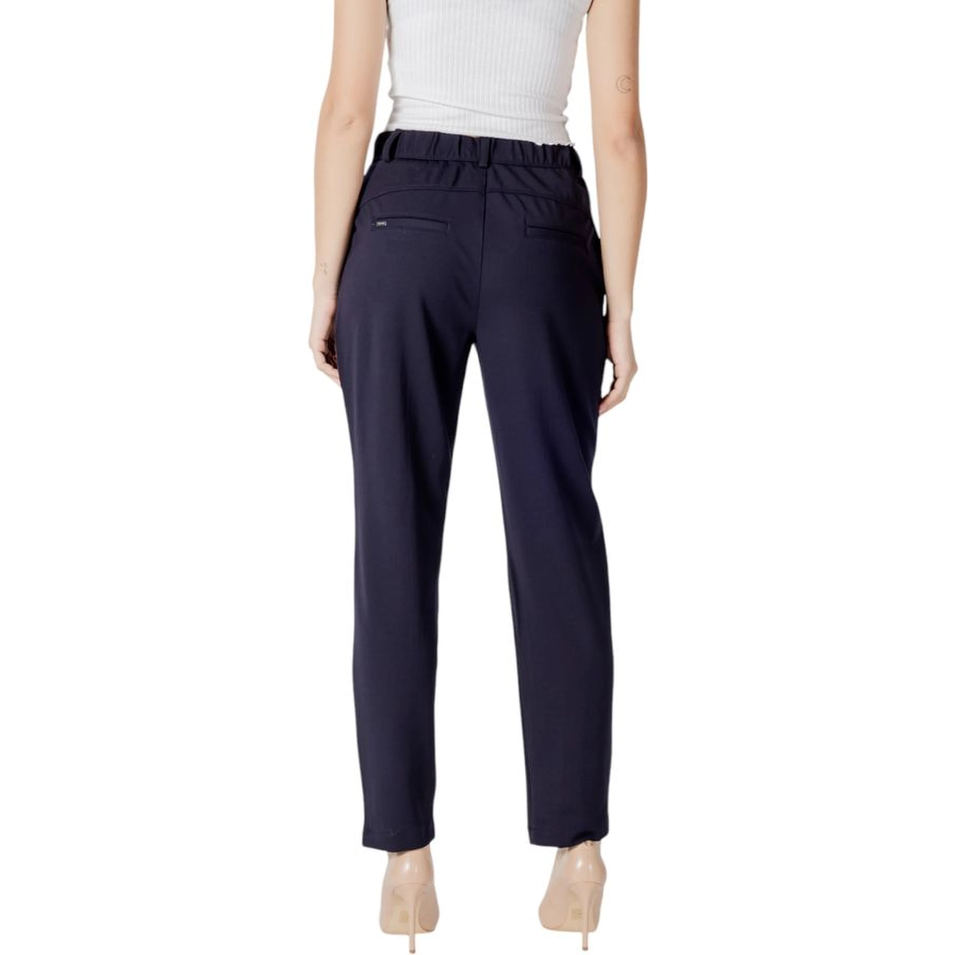 Blue Viscose Pant