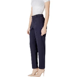 Blue Viscose Pant